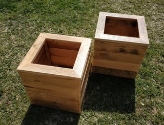 Contemporary Small Planter Boxes
