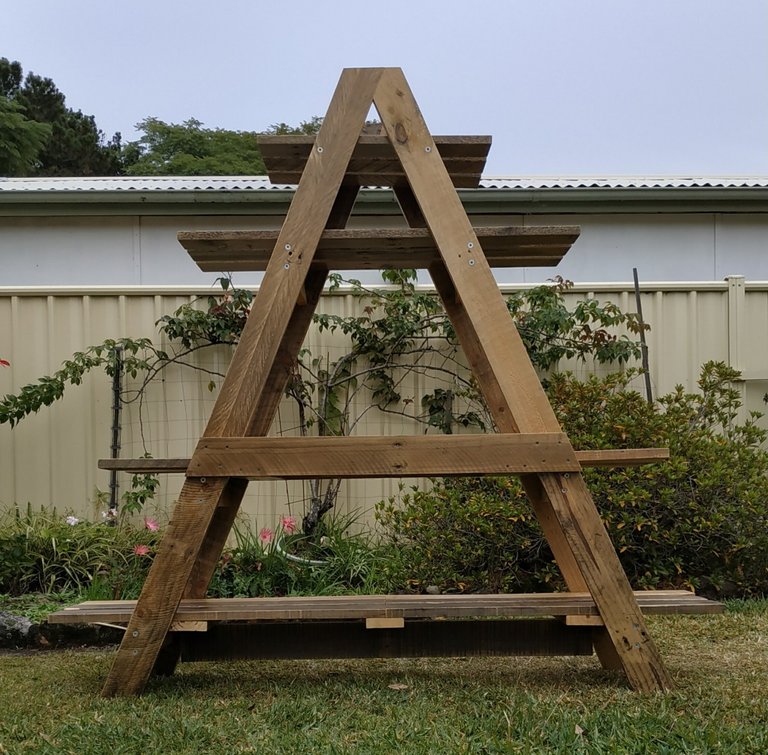 Large A-Frame planter stand